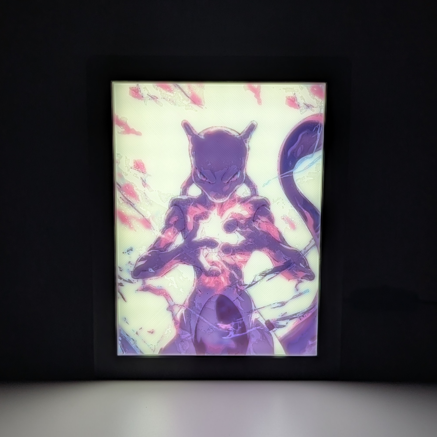 Litofania Mewtwo