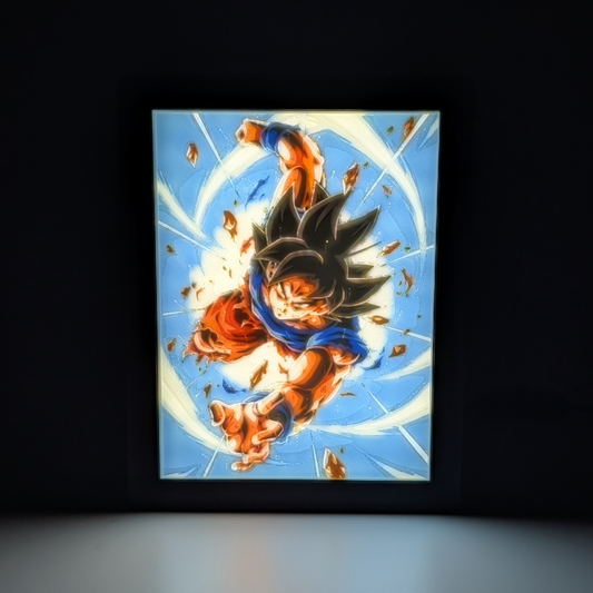 Litofania Goku 1