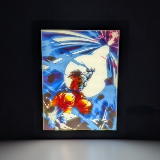 Litofania Goku 3