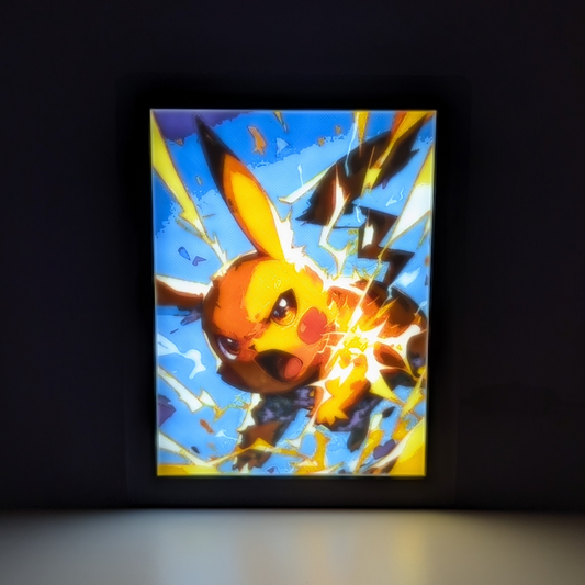Litofania Pikatchu