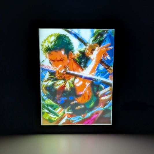 Litofania Roronoa Zoro 2