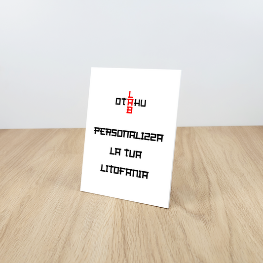 Litofania personalizzata