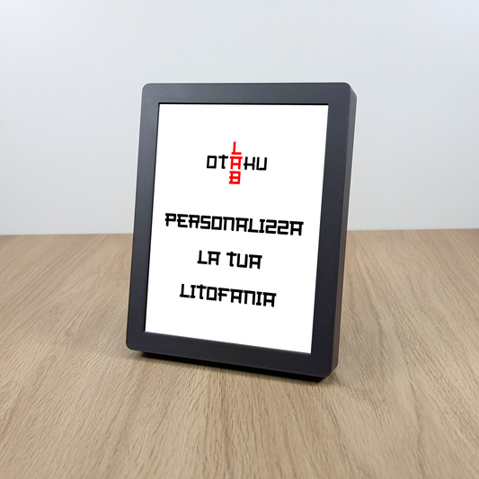Litofania personalizzata