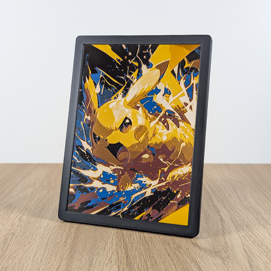 Quadro 3D Pikachu