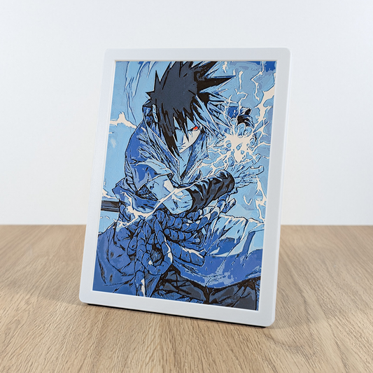 Quadro 3D Sasuke Uchiha