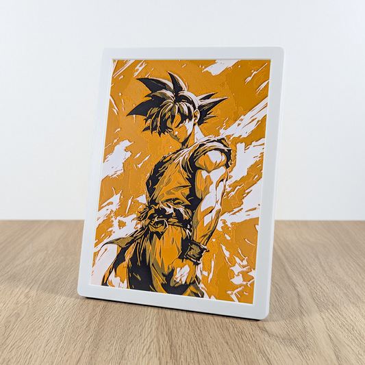 Quadro 3D Goku base