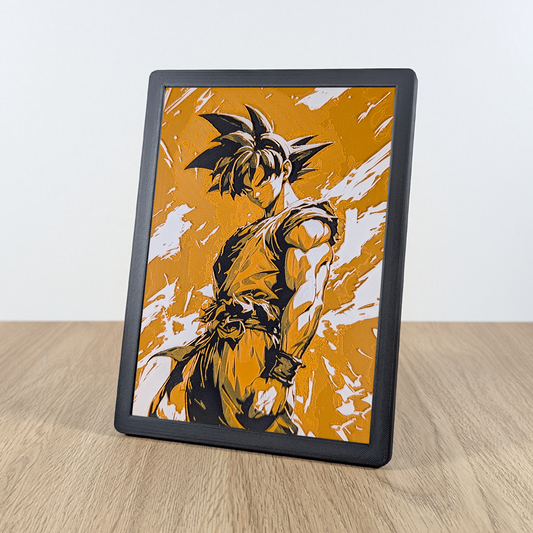 Quadro 3D Goku base