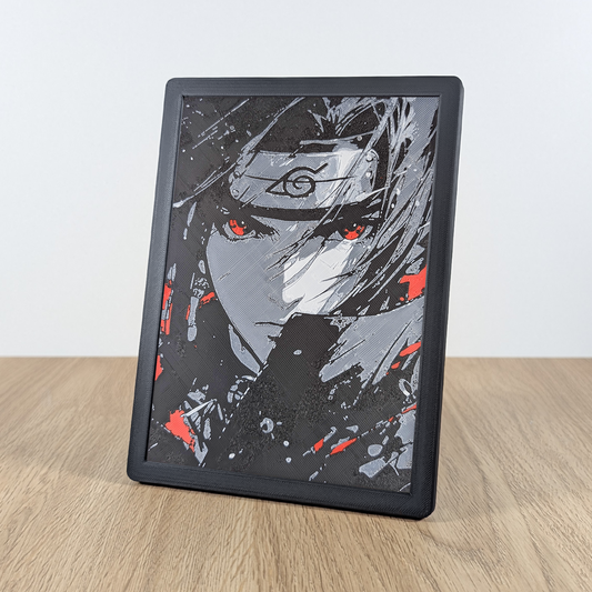 Quadro 3D Itachi Uchiha