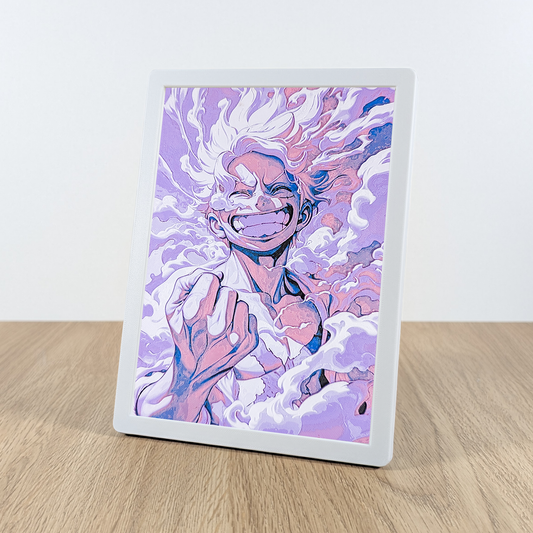 Quadro 3D Monkey D. Rufy