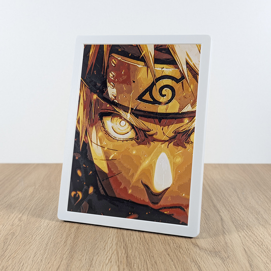Quadro 3D Naruto Uzumaki