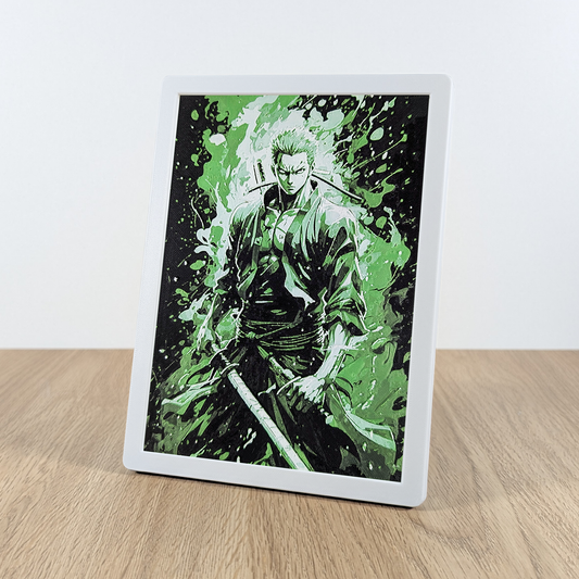 Quadro 3D Roronoa Zoro